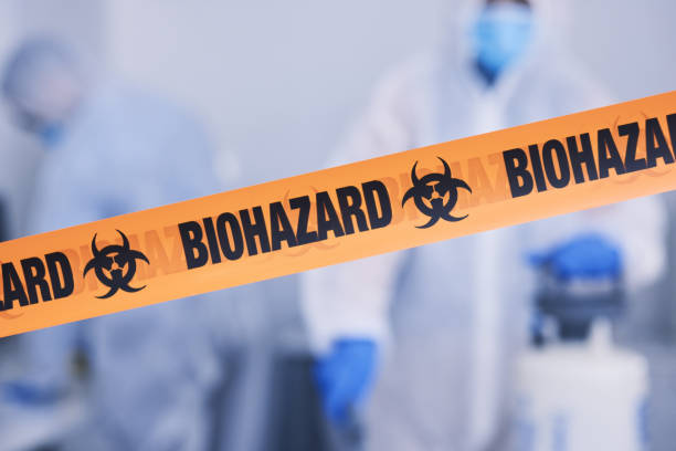 Professional Trauma Scene Cleanup technician working in Bloomington, IL